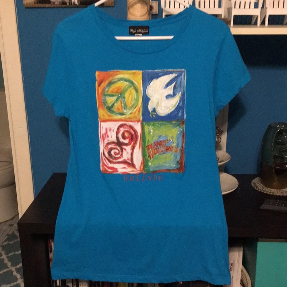 Blue t shirt